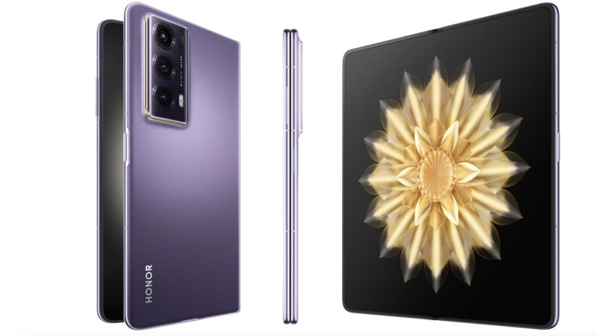 Smartphone Honor Magic V2 - 512 Go / 16 Go - Noir - Sous Garantie Jusqu'en 2027